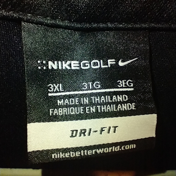 Nike Golf Dri-Fit Short Sleeve Polo Shirt Men's sz 3XL - Picture 4 of 7